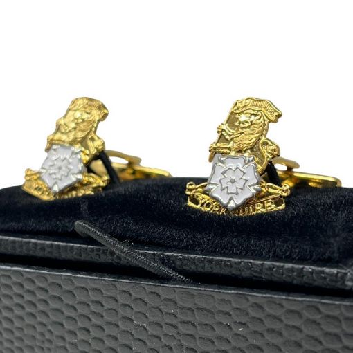 Picture of Yorks Cufflinks - Mounted - Gilt