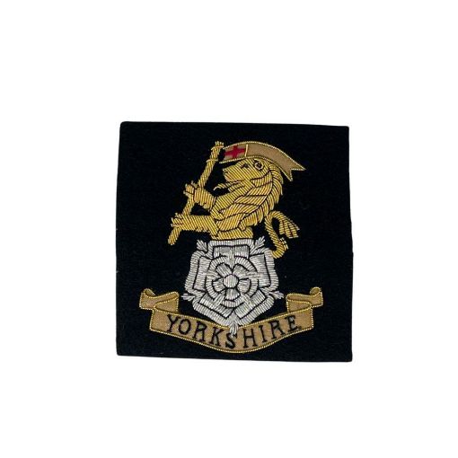 Picture of Blazer Badge - Yorkshire Regiment - 9. x 9.