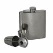 Picture of Yorks Metal Hip Flask - 6oz with Filler & 2 Cups